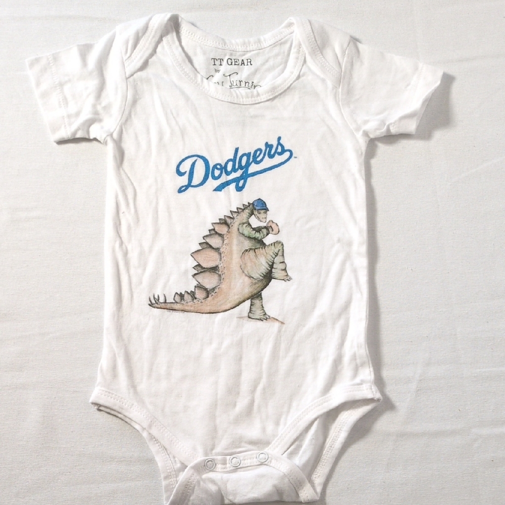 Dodgers Dinosaur 12 mth onesie for Spring Training